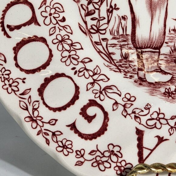 Royal Croconford Plate 1977 A Tribute to Mother All Year Long England Vintage - Picture 6 of 11